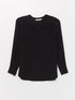 LC Waikiki Turtleneck Straight Long Sleeve Women Blouse